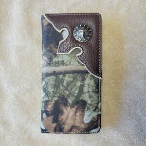 Montana West Camo Camouflage Long Men's Wallet